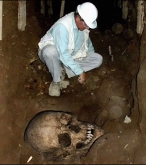 gigantic skull